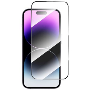 Стекло защитное BeCover Apple iPhone 15 Pro Black (710593)