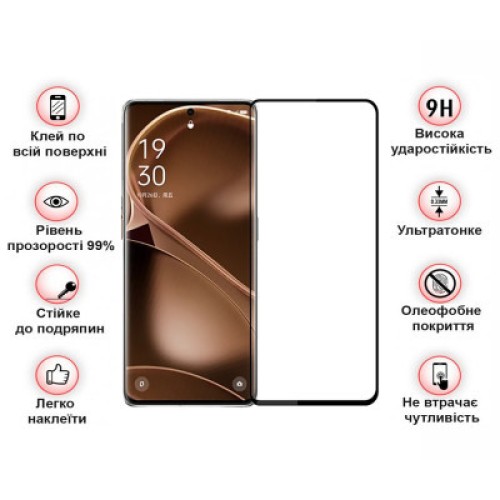 Стекло защитное BeCover Poco X6 Pro Black (710625)