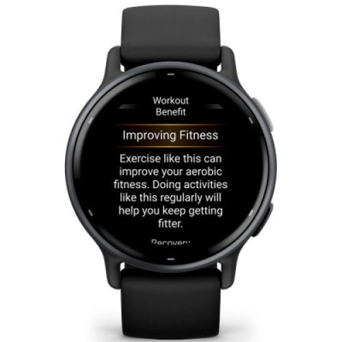Смарт-часы Garmin vivoactive 5, Black/Slate, GPS (010-02862-10)