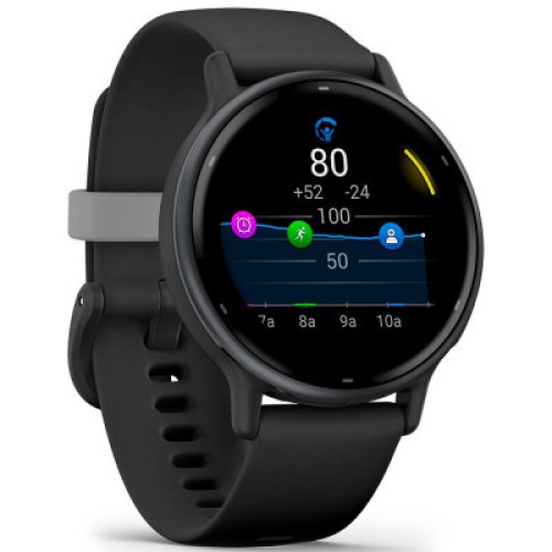 Смарт-часы Garmin vivoactive 5, Black/Slate, GPS (010-02862-10)