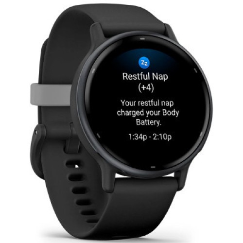 Смарт-часы Garmin vivoactive 5, Black/Slate, GPS (010-02862-10)
