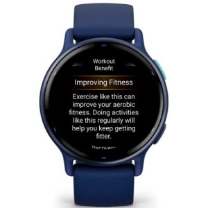 Смарт-годинник Garmin vivoactive 5, Cpt. Blue/Blue Metallic, GPS (010-02862-12)