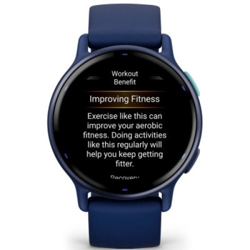 Смарт-годинник Garmin vivoactive 5, Cpt. Blue/Blue Metallic, GPS (010-02862-12)