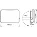 Прожектор Videx VLE-F3-0305B