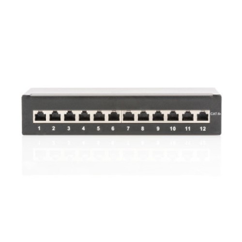 Патч-панель настольная 12 портов cat.6A STP Digitus (DN-91612SD-EA)