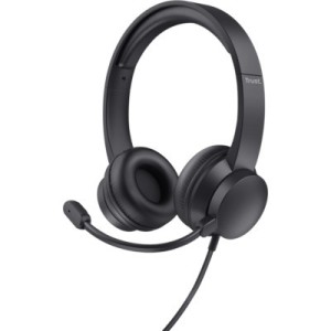 Наушники Trust Ayda PC USB-A Black (25088)