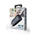 Зарядное устройство Gembird USB-A + 2xType-C (PD18W + QC3.0 27W) black (TA-UC-PDQC65-01-BK)