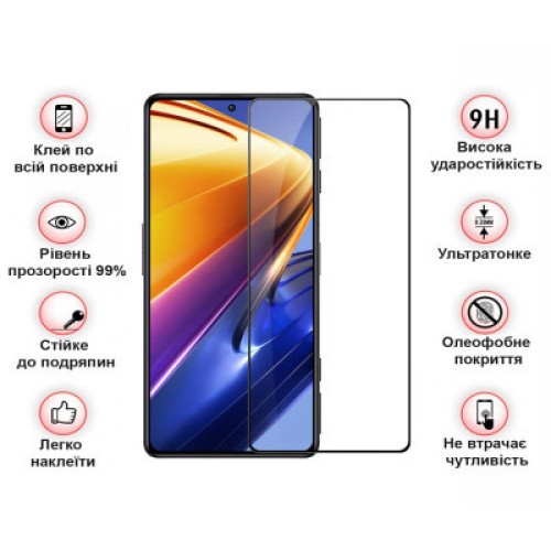 Стекло защитное BeCover Tecno Spark 20 (KJ5n) Black (710626)