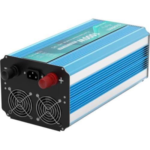 Автомобильный инвертор Choetech 12/220V 1000Вт, с функцией ИБП, чистая синусоида (INV-C1000WUPS-EU)
