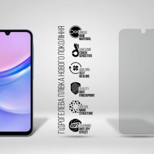 Плівка захисна Armorstandart Anti-spy Samsung A15 4G (A155) (ARM72466)