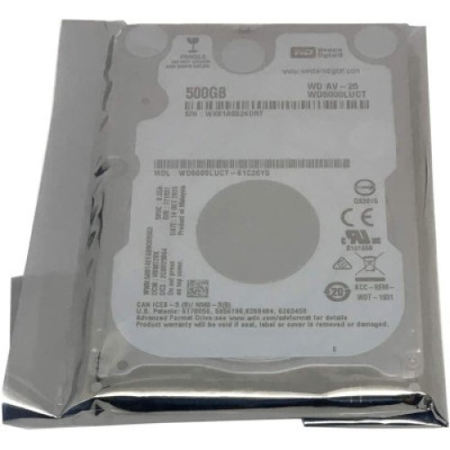Жесткий диск для ноутбука 2.5" 500GB WD (# WD5000LUCT #)