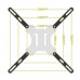 Кронштейн Brateck LCD-201F