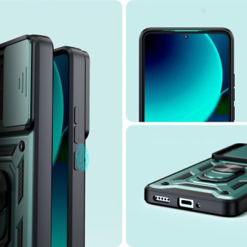 Чехол для мобильного телефона BeCover Military Xiaomi 13T/13T Pro Dark Green (710559)