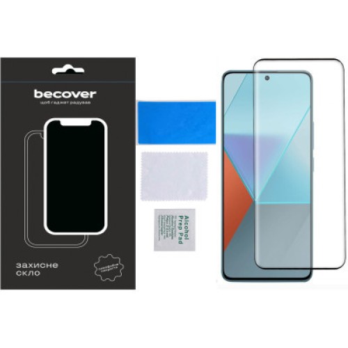 Стекло защитное BeCover Xiaomi Redmi Note 13 Pro Plus 5G Black (710655)
