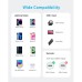 Дата кабель USB 2.0 AM to Lightning 0.9m 322 White Anker (A81B5H21/A81B5G21)