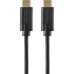 Дата кабель USB-C to USB-C 1.5m Black Hama (00086409)