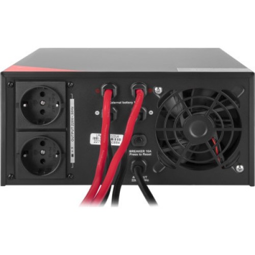 Источник бесперебойного питания LogicPower LPM - PSW-1500VA, 1050W, Black (22754)