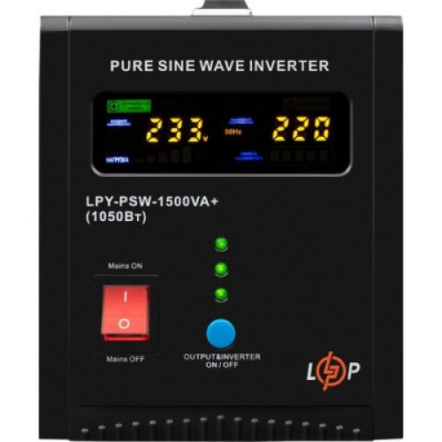 Источник бесперебойного питания LogicPower LPY- PSW-1500VA+ (1050W) (22872)