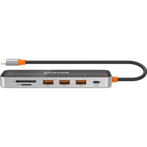Порт-репликатор Canyon Docking Station DS-13 4k 7-in-1 USB-C (CNS-TDS13)