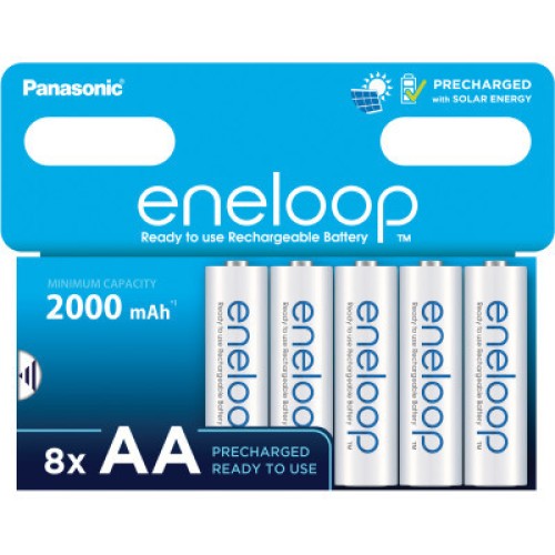 Аккумулятор Panasonic Eneloop AA 2000mAh NI-MH * 8 (BK-3MCDE/8HH)