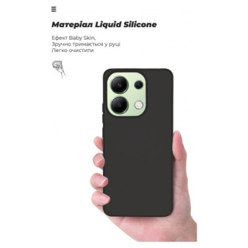 Чехол для мобильного телефона Armorstandart ICON Case Xiaomi Redmi Note 13 4G Black (ARM73348)