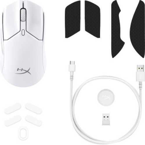 Мышка HyperX Pulsefire Haste 2 Mini Wireless White (7D389AA)