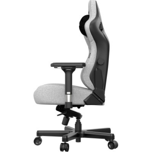 Кресло игровое Anda Seat Kaiser 3 Fabric Size XL Grey (AD12YDC-XL-01-G-PV/F)