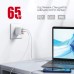 Зарядное устройство Intaleo 65W GAN 2USB-C PD+USB-A QC 3.0 white (1283126559525)