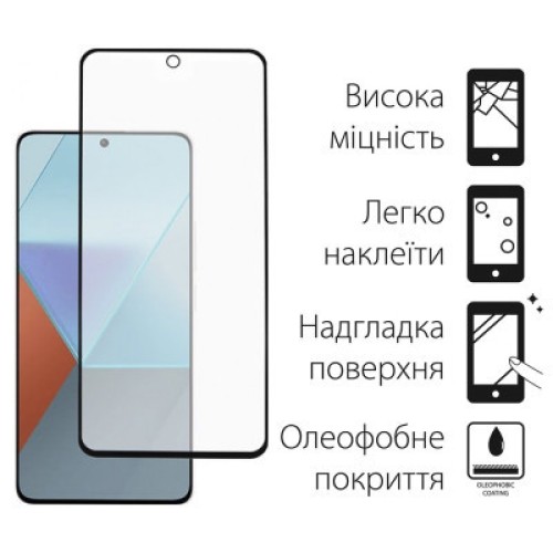 Стекло защитное Dengos Xiaomi Redmi Note 13 5G 2шт. (DG-TG2P-06)