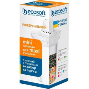 Картридж для фильтра кувшина Ecosoft Картридж для глечиків універсальний (4820056801439)