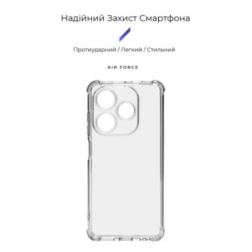 Чехол для мобильного телефона Armorstandart Air Force Infinix Smart 8 Camera cover Transparent (ARM73220)