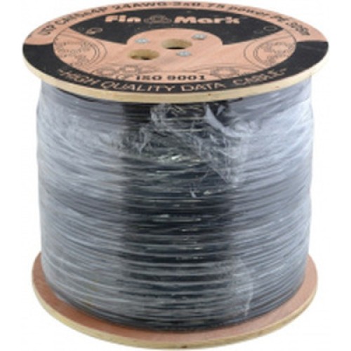 Кабель сетевой FinMark UTP 500м CAT5e 4P 24AWG PE-M B Drum (054624)