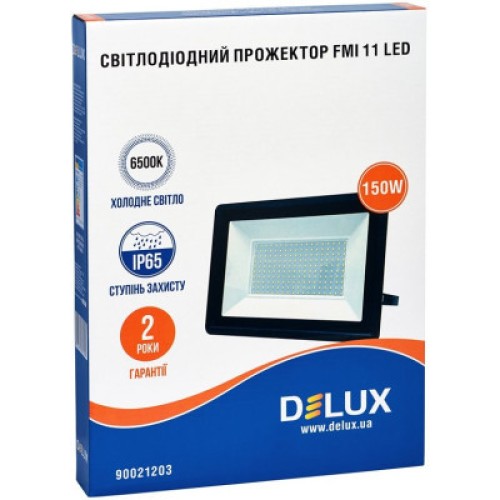 Прожектор Delux FMI 11 LED 150Вт 6500K IP65 (90021203)