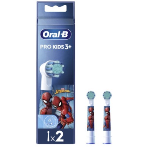 Насадка для зубной щетки Oral-B Kids Людина-павук, 2 шт (8006540805008)
