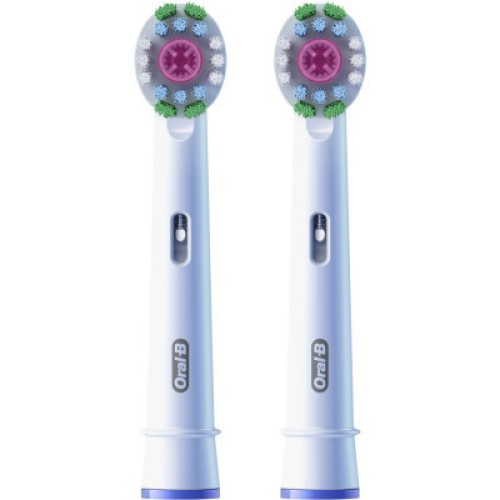 Насадка для зубной щетки Oral-B Pro 3D White, 2 шт (8006540847183)