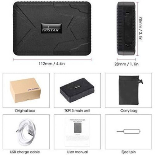 GPS трекер Voltronic TK-STAR TK-915 з магнітом 5 кг і акб 10000Ah на 120 діб Q50 (TK-915)