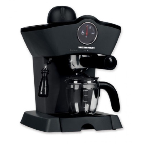 Рожковая кофеварка эспрессо HEINNER HEM-200BK