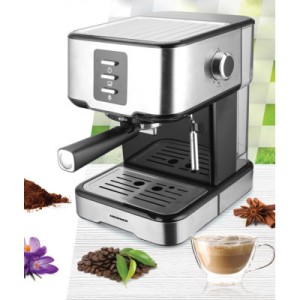 Рожковая кофеварка эспрессо HEINNER HEM-850IXBK