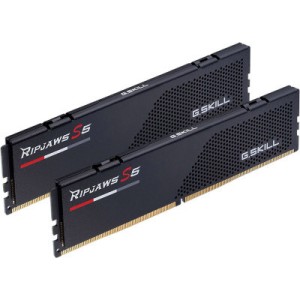 Модуль памяти для компьютера DDR5 32GB (2x16GB) 6800 MHz Ripjaws S5 Matte Black G.Skill (F5-6800J3445G16GX2-RS5K)