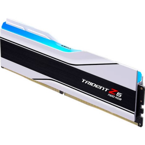 Модуль памяти для компьютера DDR5 64GB (2x32GB) 6000 MHz Trident Z5 Neo RGB Matte White G.Skill (F5-6000J3036G32GX2-TZ5NRW)