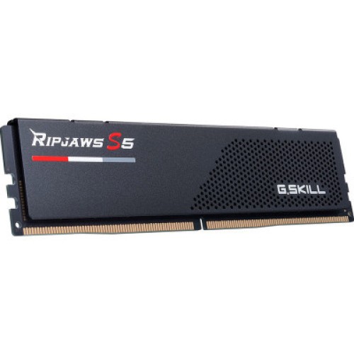 Модуль памяти для компьютера DDR5 64GB (2x32GB) 6000 MHz Ripjaws S5 Matte Black G.Skill (F5-6000J3636F32GX2-RS5K)