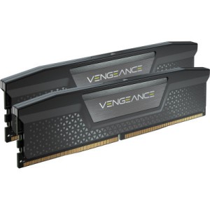 Модуль памяти для компьютера DDR5 32GB (2x16GB) 6000 MHz Vengeance Black Corsair (CMK32GX5M2B6000C36)