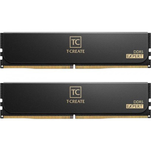 Модуль памяти для компьютера DDR5 32GB (2x16GB) 6000 MHz T-Create Expert Black Team (CTCED532G6000HC38ADC01)