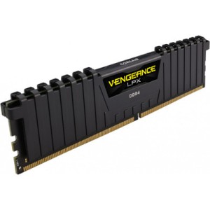 Модуль памяти для компьютера DDR4 16GB (2x8GB) 3000 MHz Vengeance LPX Black Corsair (CMK16GX4M2D3000C16)