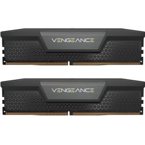 Модуль памяти для компьютера DDR5 32GB (2x16GB) 5600 MHz Vengeance Black Corsair (CMK32GX5M2B5600C40)