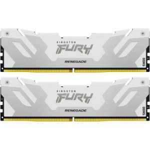 Модуль памяти для компьютера DDR5 32GB (2x16GB) 6800 MHz Renegade White/Silver Kingston Fury (ex.HyperX) (KF568C36RWK2-32)
