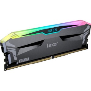 Модуль памяти для компьютера DDR5 32GB (2x16GB) 6000 MHz Ares RGB Black Lexar (LD5BU016G-R6000GDLA)