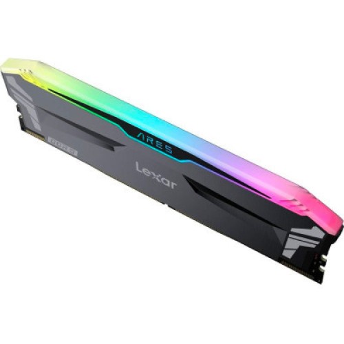 Модуль памяти для компьютера DDR5 32GB (2x16GB) 6400 MHz Ares RGB Black Lexar (LD5EU016G-R6400GDLA)