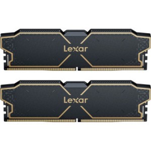 Модуль памяти для компьютера DDR5 32GB (2x16GB) 6000 MHz Thor Black Lexar (LD5U16G60C32LG-RGD)