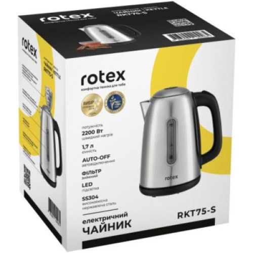 Электрочайник Rotex RKT75-S
